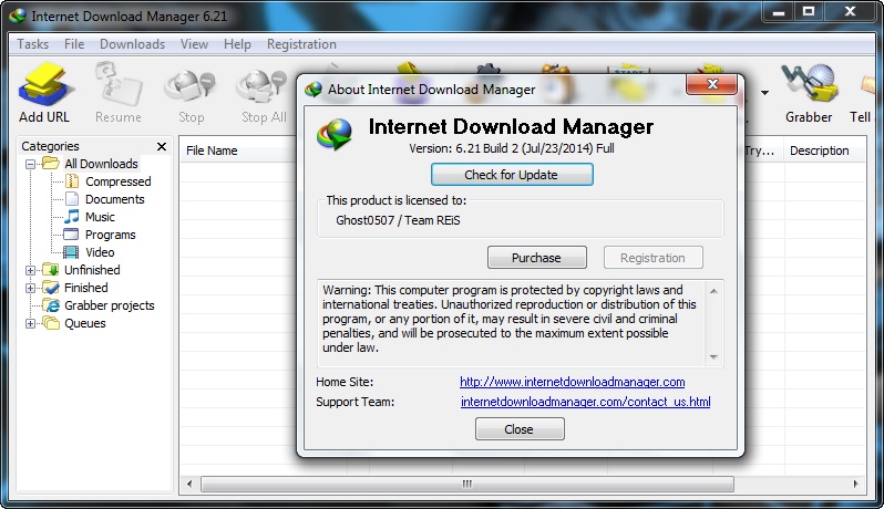 Internet Download Manager 6.21 Build 5 Full Patch - Hit2k.com