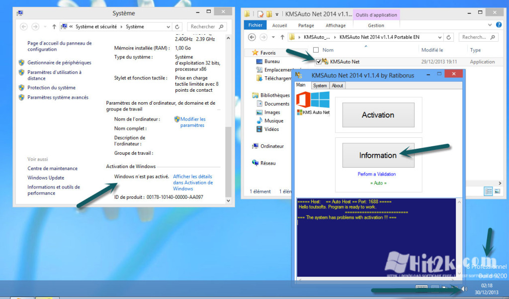 KMSAuto Net 2014, Permanent Activation Windows and Office