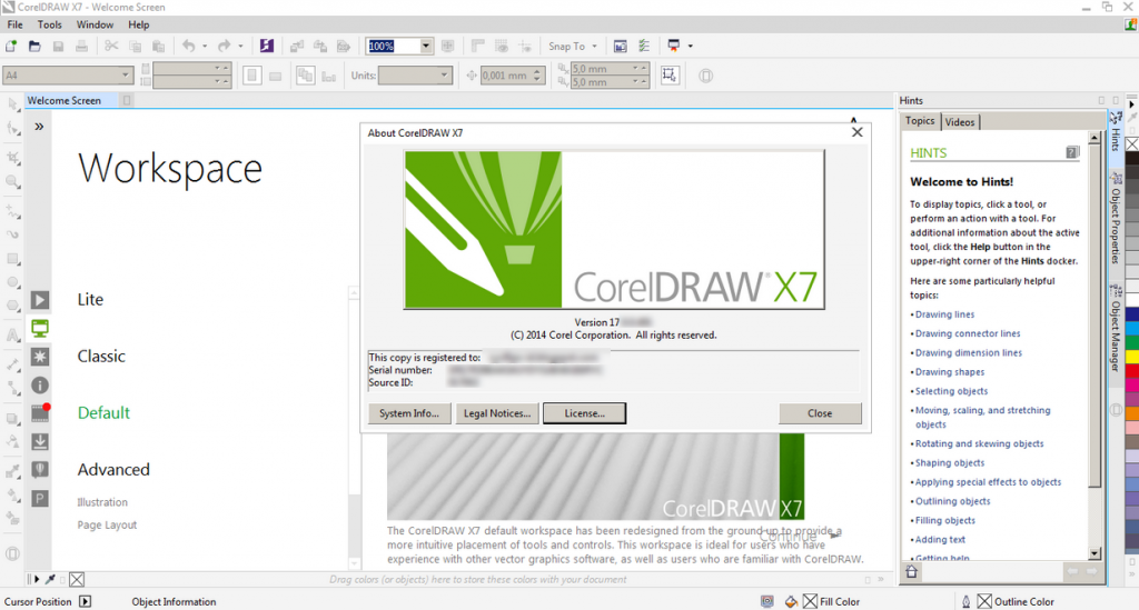 Corel Draw X7 keygen