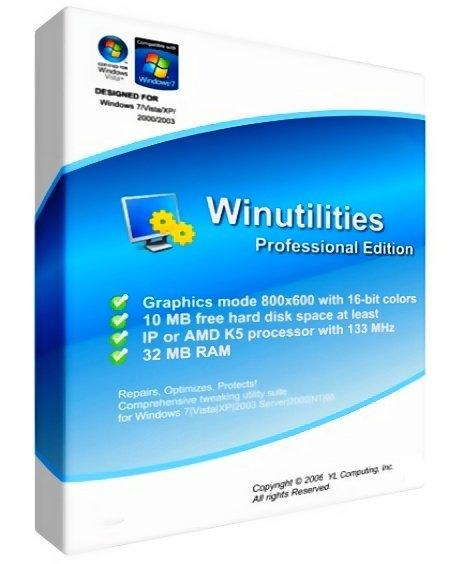 WinUtilities Pro 12.12, Key + Portable Computer Optimization