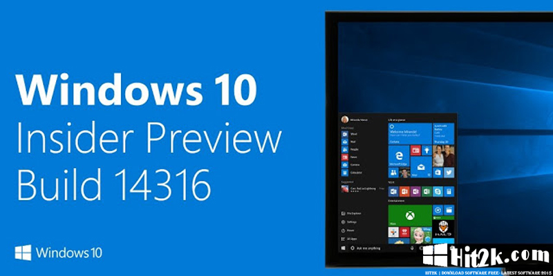 Windows 10 AIO Build 14316 Full Version | Update April 2016