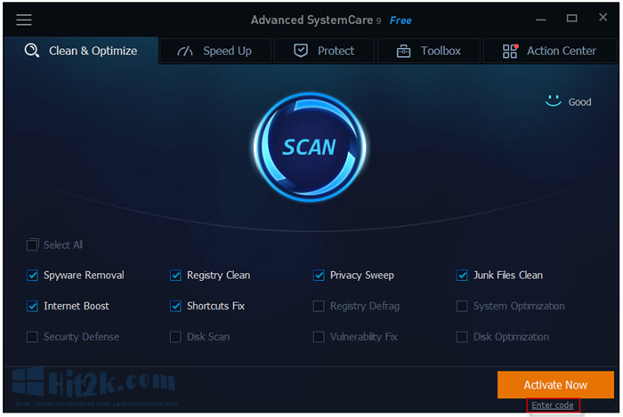 Advanced SystemCare 9.3.0 Serial Key Plus Crack [Free] 