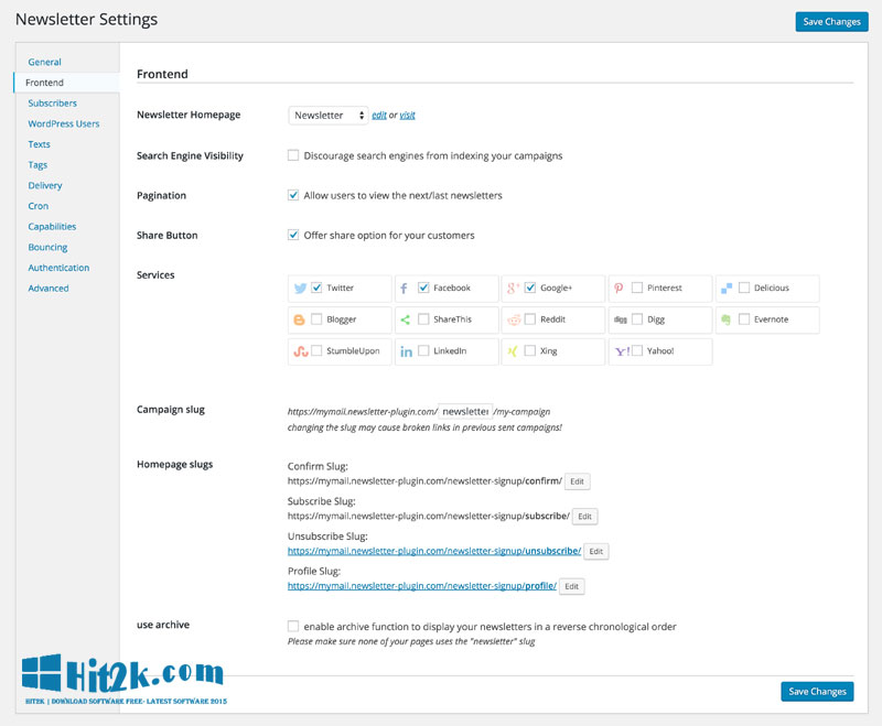 MyMail 2.1.13 WordPress Plugin For Email Newsletter