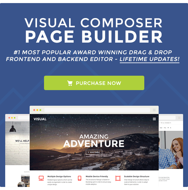 Visual Composer 4.12 WordPress Page Builder Plugin Premium
