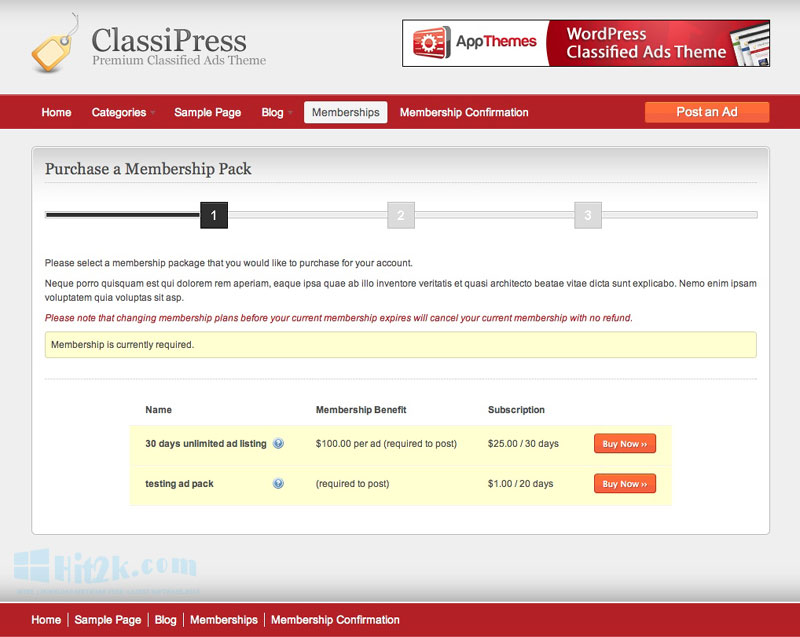 ClassiPress 3.5.4 Bestselling Classifieds Theme For WordPress