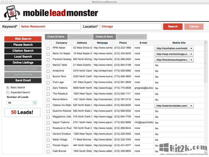 Mobile Lead Monster Find Local Businesses In Local Marketing