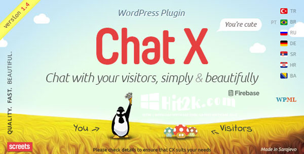 Chat X 2.2.3 WordPress Plugin Extended License