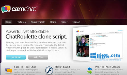 CamChat Script 3.6 ChatRoulette clone script Face-to-Face Chat